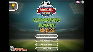 Champions league 202122 football heads DVADI [upl. by Hna]