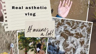 Aesthetic Travel vlog Part2 vizagbeach journey lifegoeson [upl. by Etirugram]