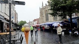 Weerbericht zaterdag Veel buien noorden beter [upl. by Havard]