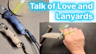 Making a Chris Reeve KnivesStyle knife lanyard tutorial [upl. by Shurwood870]