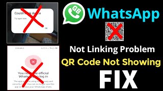 GB Whatsapp Link Device Problem 2024  GB Wharsapp QR Code Not Showing  GB Whatsapp Login [upl. by Einra]