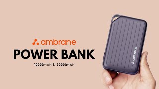 Ambrane Line 10amp20⚡ 10000mAh Power Bank  🔥 [upl. by Francie]