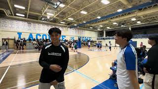 Lacombe vs st Gabes 4th final set [upl. by Yarrum275]