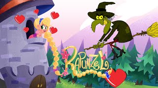 Rapunzel and the Witch ✨ Cool School Cartoons for Kids [upl. by Amliw]