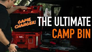 The ULTIMATE Bin For Camping Gear  Milwaukee Packout System [upl. by Bohannon]