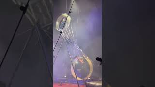 Amazing Wheel of Death Performance Great Show at Circus Vargas 🎪circusvargas [upl. by Lovash]