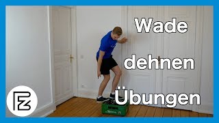 Wade amp Achillessehne dehnen  Die besten Übungen [upl. by Avlis555]