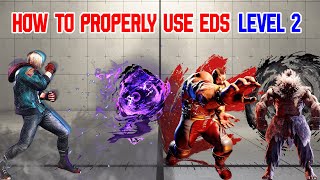 How To Do Eds Level 2 Combo On All Characters  Street Fighter 6 [upl. by Bej388]