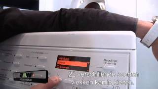 Miele wasmachines W5965 W5965 van Miele Wasautomaat met steamcare Video Demo [upl. by Odnumde]