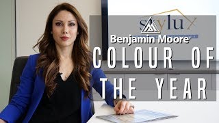 Exploring Benjamin Moores Color of the Year 2019 [upl. by Eitsirhc]