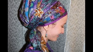 Wrapunzel Basic Single Sari Scarf Wrap [upl. by Atnovart]