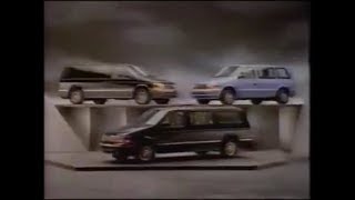 Comercial de Chrysler Minivans 1993 TV México [upl. by Garlaand]