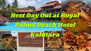 Kalutara Royal Palms Beach  Amazing Hotel Experience  Best Sunset view in Sri Lanka 🇱🇰 [upl. by Berkly]