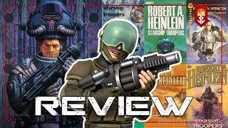 Starship Troopers by Robert A Heinlein  Military SciFi Book Review [upl. by Ahkeber796]