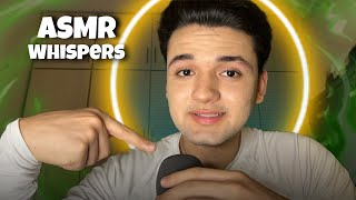 ASMR Very soothing mouth sounds and unintelligible whispers 😴 [upl. by Ahsanat]