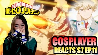 BAKUGOMY HERO ACADEMIA SEASON 7 EP 11 REACTION IM UNWELL [upl. by Faunie]