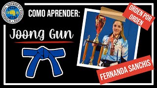 JOONG GUN  TUTORIAL PASO A PASO  Taekwondo ITF 🥋 [upl. by Nosae]