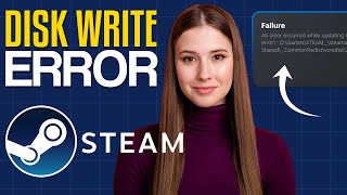 How to Fix Disk Write Error on Steam Updated 2024 [upl. by Ardnuhs]