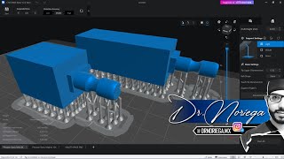 BLOQUES IMPRESOS CADCAM PARA FRESADO DE PROVISIONALES [upl. by Aifoz]