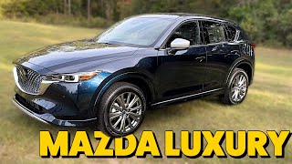 Mazda Luxury  2024 Mazda CX5 Turbo Signature [upl. by Rox]