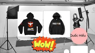 Áo hoodie free fire [upl. by Ayinat]