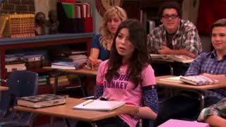 Carly amp Sam Get in Trouble in Class  iParty with Victorious 500 Subs Special  Clip [upl. by Aisul]