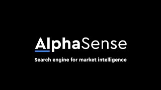 Make datadriven decisions with confidence  AlphaSense [upl. by Sida]