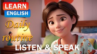 quotEmmas Daily Routine Learn English with a Fun Story for Beginnersquot [upl. by Ettevram164]