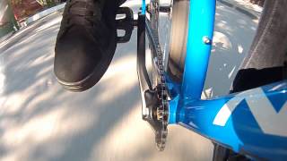 Narrowwide chainring and non clutch derailleur test Shimano Altus m310 [upl. by Asir]