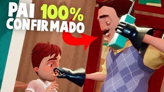 VIZINHO É PAI 100 CONFIRMADO  Hello Neighbor Hide and Seek NOVO [upl. by Haleak]