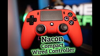 Nacon PS4 Compact Wired Controller Unboxing and First Impressions [upl. by Salene736]