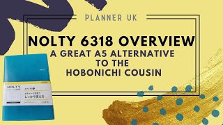 Nolty 6318 Hobinichi Cousin A5 Planner Alternative for 2022  Planner UK [upl. by Aiyekal]