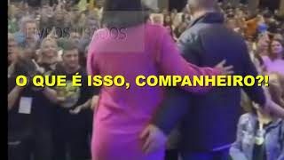 “Mão boba” de Jorginho Mello em Michelle sacode a Internet [upl. by Naitsabas]