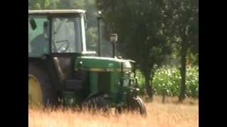 John Deere 1640 amp Müthing MUL 250 HD [upl. by Anastos]