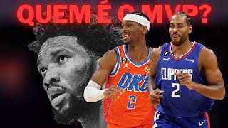 QUEM É O MVP DA NBA COM EMBIID FORA [upl. by Noraa713]