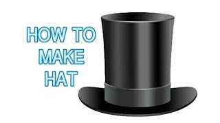 How to make Magician hat at home easy diy [upl. by Herbie]