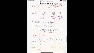 Corrigé d’un exercice sur les équilibres chimiques  rupture équilibre gaz [upl. by Yrrehs]