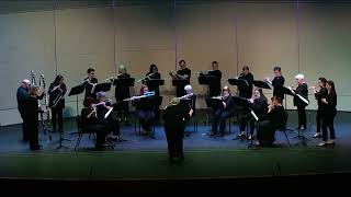 Blessinger  Woodland Springs Suite  I The Divers  TWU Flute Choir [upl. by Annia845]