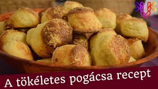 A tökéletes pogácsa recept  Puha sajtoskrumplis pogi házilag minden alkalomra [upl. by Latta]