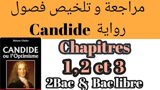 Candide ou LOptimismechapitre12 et 3 تلخيص مع الشرح résumé2 bac et bac libre كنديدVoltaire [upl. by Leanatan]