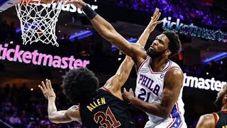 Joel Embiid THUNDEROUS Dunk Has The Crowd on Their Feet 😤 [upl. by Esiahc]