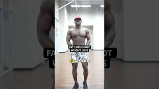 FAT LOSS VS WEIGHT LOSS WHICH IS BETTER 🔥fatloss fitmen fitdad [upl. by Dami]