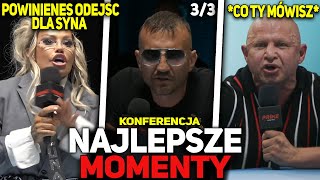 MOCARNY PANEL  KONFERENCJA PRIME MMA 9  NAJLEPSZE MOMENTY 33 [upl. by Libb504]