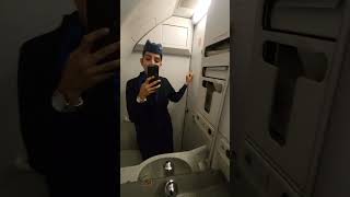 Aircraft toiletsLavatory✈️aviation indigo cabincrew shortvideo subscribe shorts ytshorts [upl. by Hobbie]