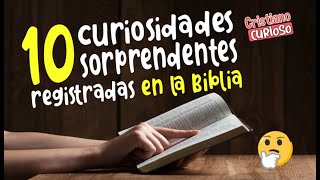 10 CURIOSIDADES DE LA BIBLIA QUE NO TODOS CONOCEN [upl. by Adiell]