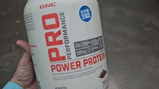 GNC PRO PERFORMANCE  POWER PROTEIN  ALL IN ONE STACK  gncweightgainer gncsupplements [upl. by Adriell507]