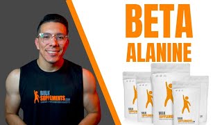 Beta Alanine Supplement for Preworkout  Benefits and Dosage [upl. by Osrock]