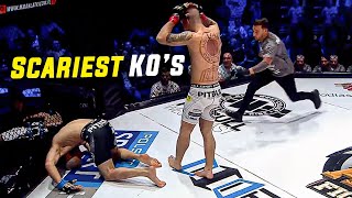 Scariest Knockouts  Top 50 Most Brutal amp Scary MMA Boxing Kickboxing KOs [upl. by Sankey]