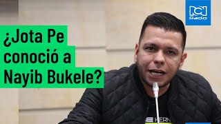 Senador Jota Pe Hernández aclaró su visita a la posesión del presidente Nayib Bukele [upl. by Blunk981]