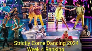 Strictly Come Dancing 2024  Week 4  All Performances Ranking [upl. by Mitinger379]